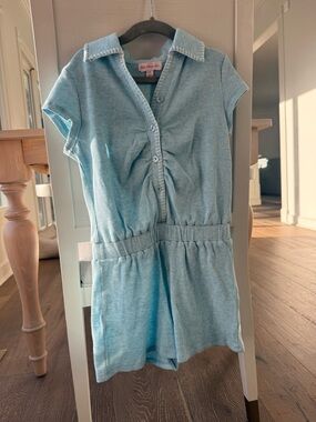 Design History Blue Romper